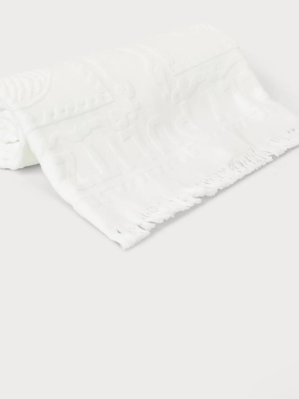 Lilly Pulitzer White jacquard towel